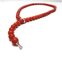 Collana Donna Corallo in Corallo Corallo 61 SFERE Sommer SUSHAMA